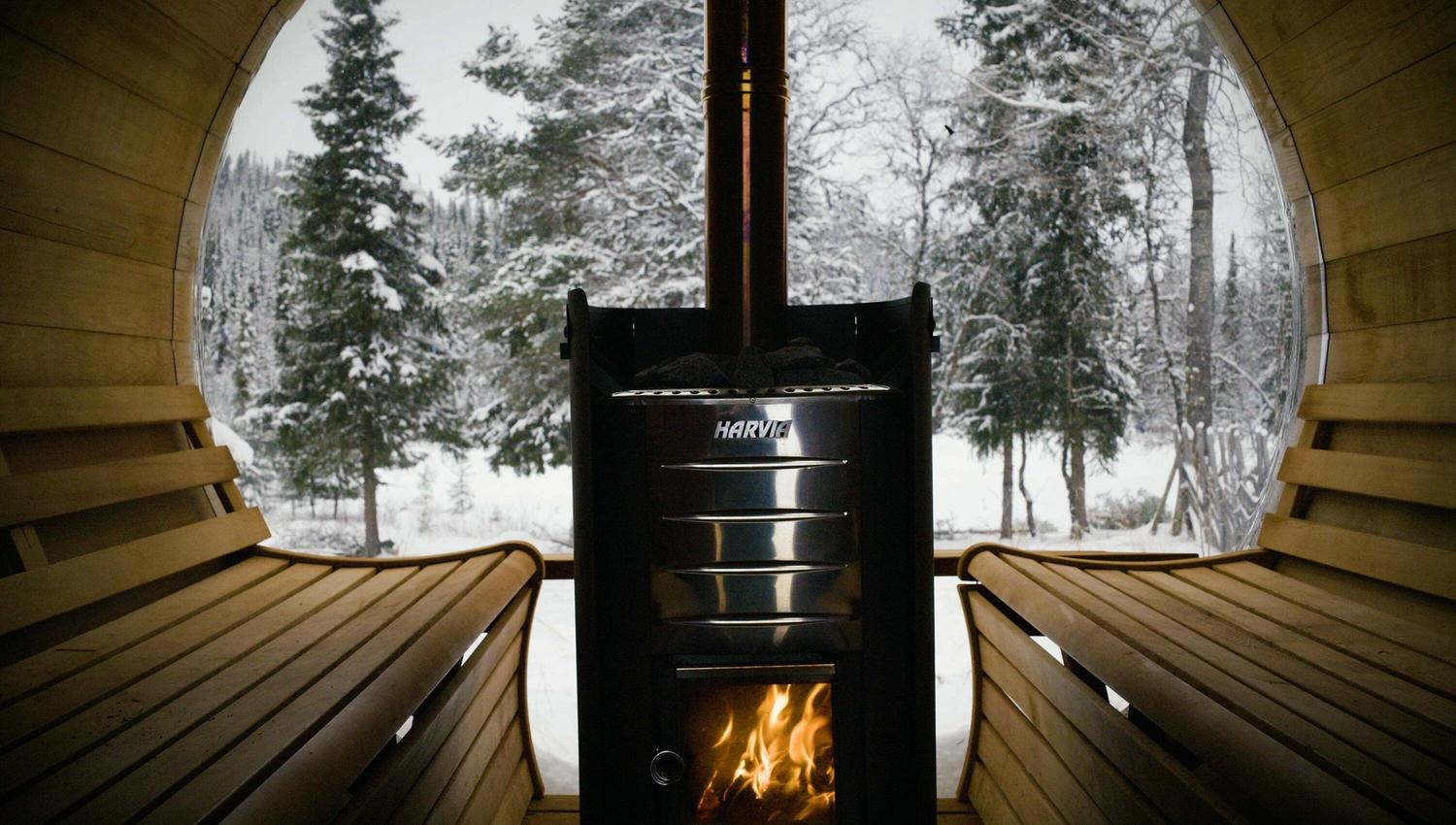 Outdoor sauna
