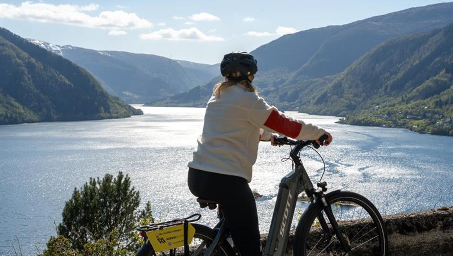 Osterøy e-bike tour with fjord lunch and RIB return to Bergen