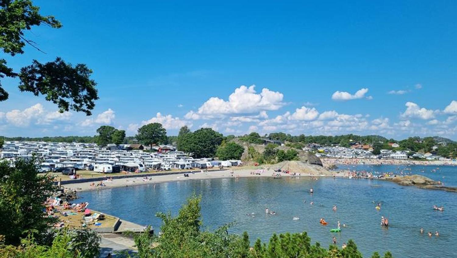 Stolpestad Camping - beach and swimming