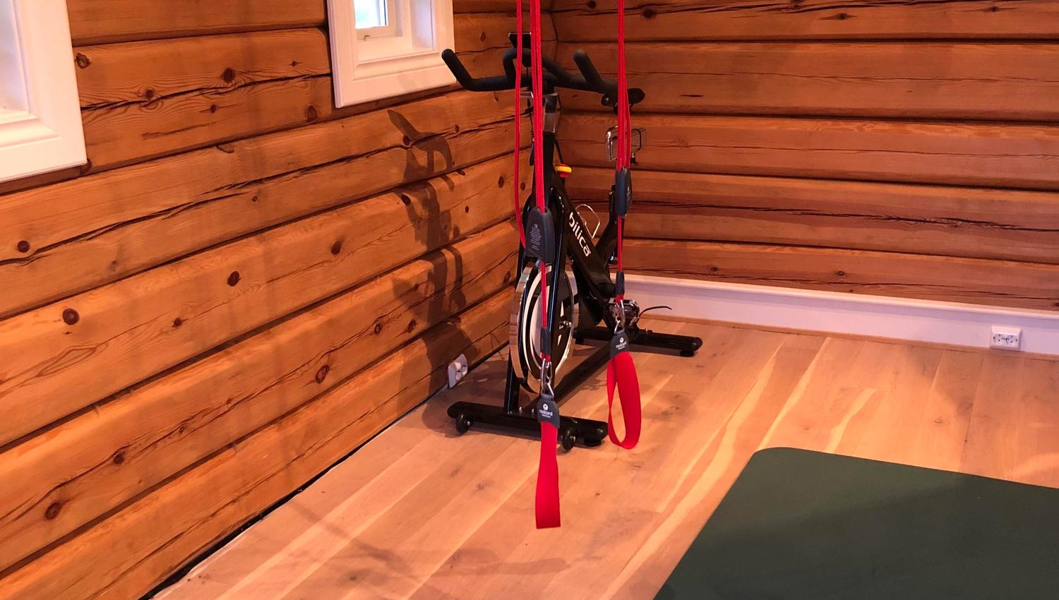 Spinningsykkel i trimrom