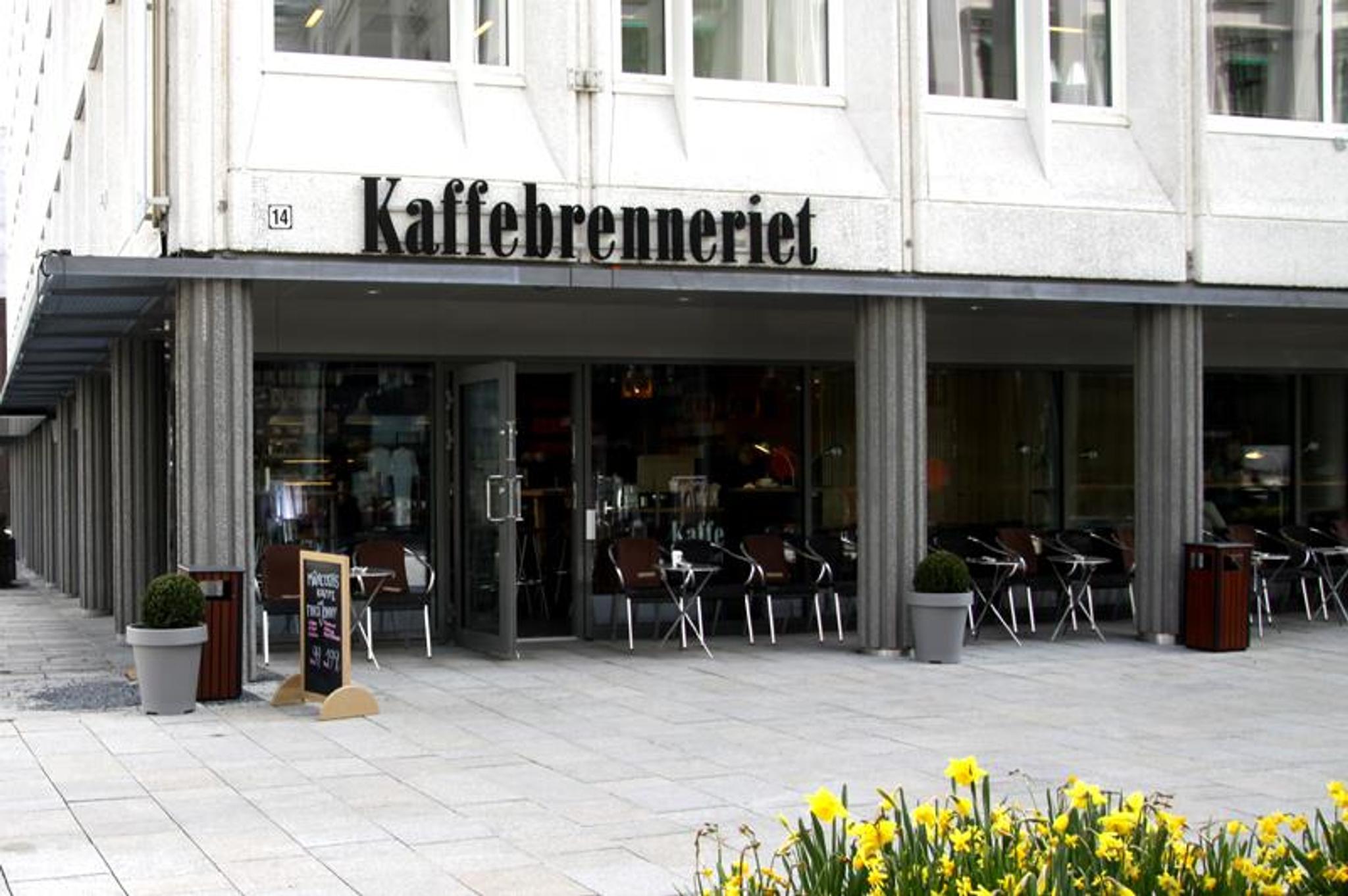 Exterior with outdoor seating.
