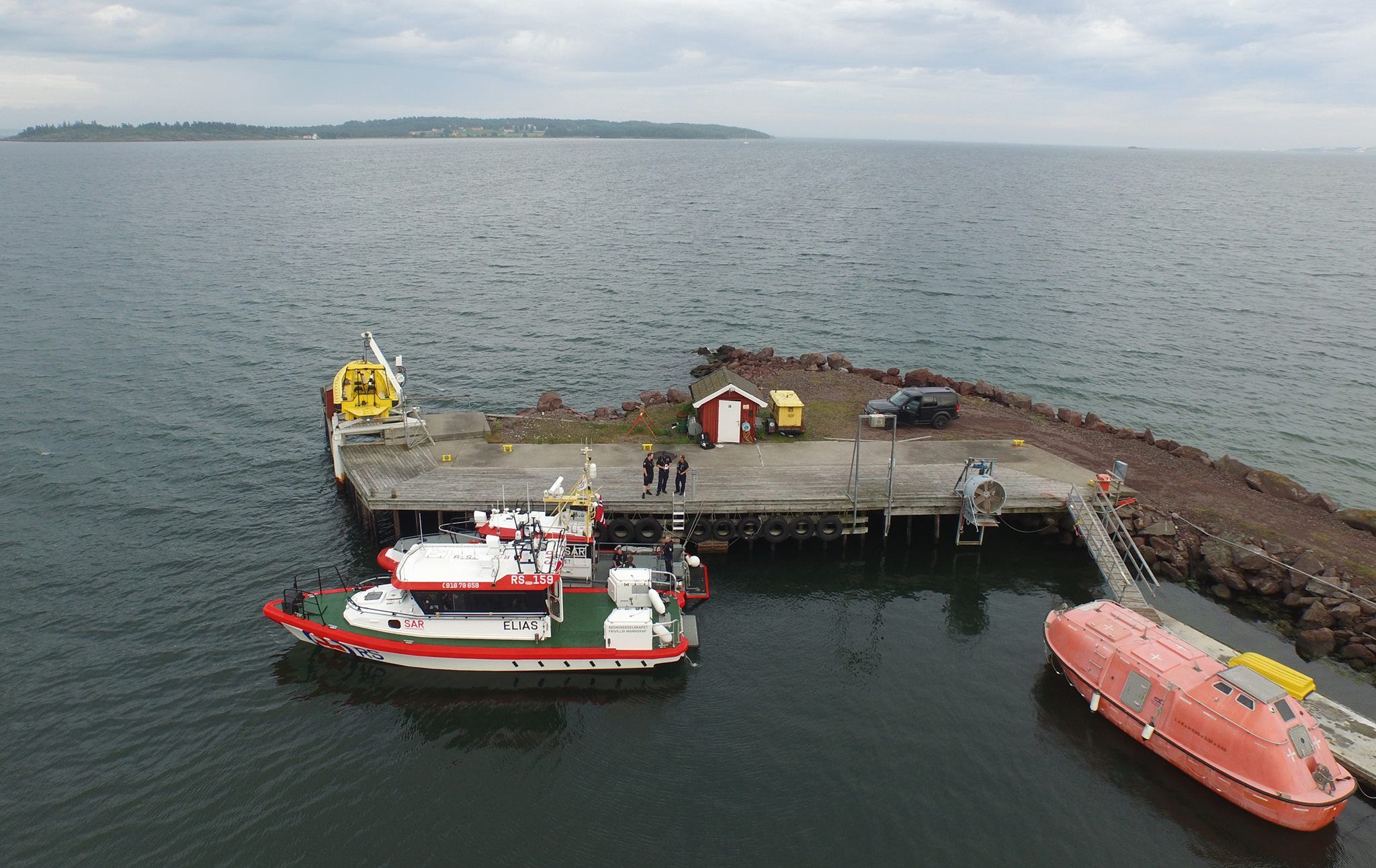Boat at the wharf