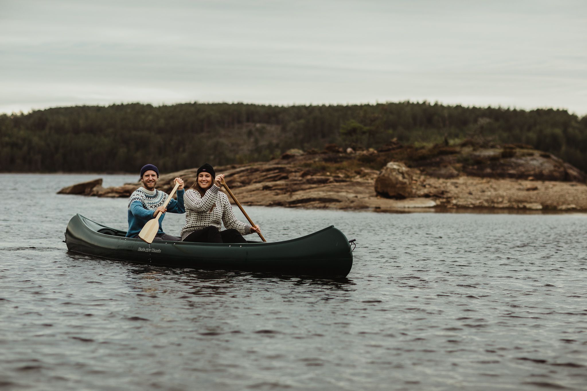 kanopadling i nærområdet