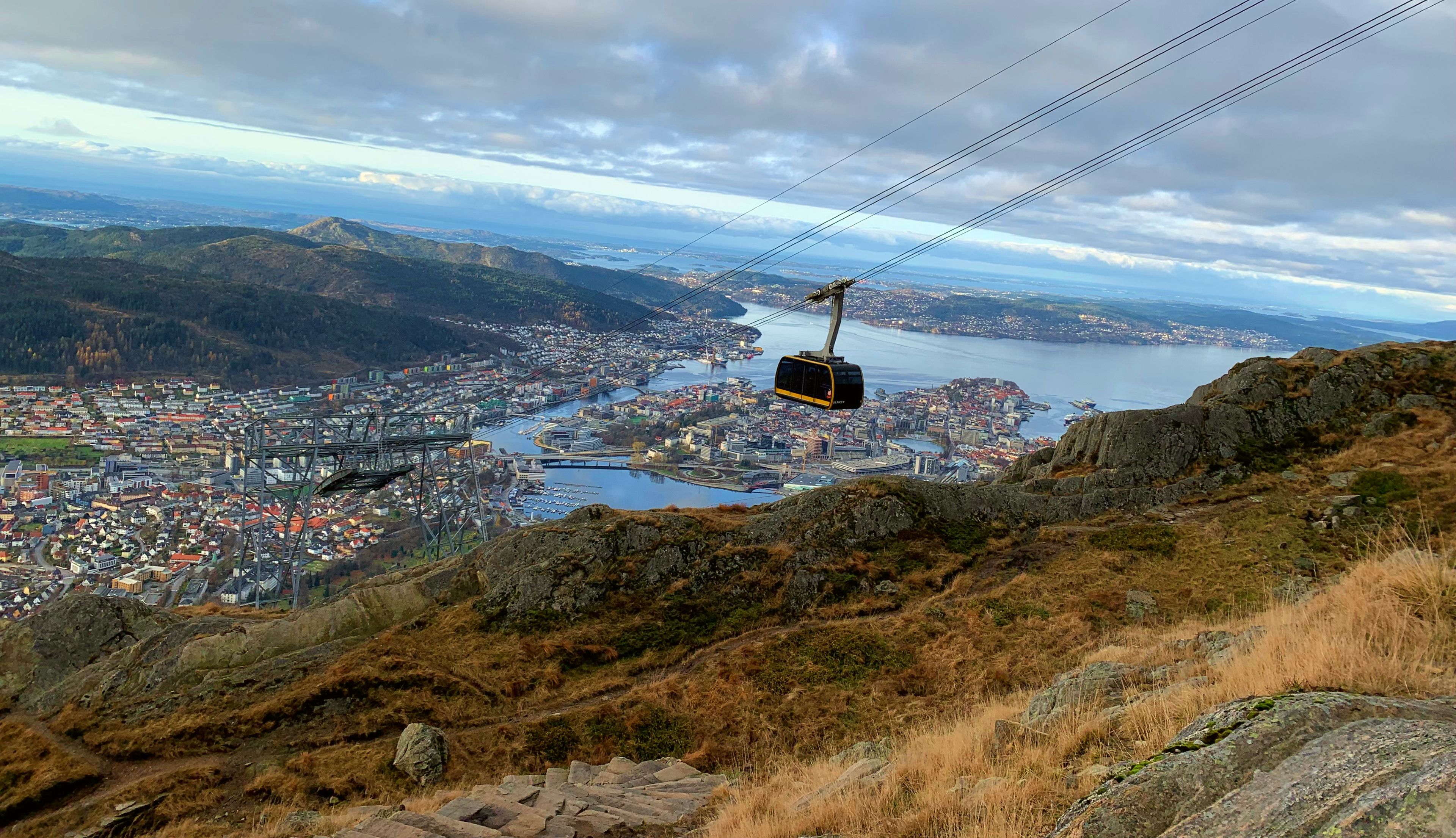 Ulriksbanen-autumn-Bergen