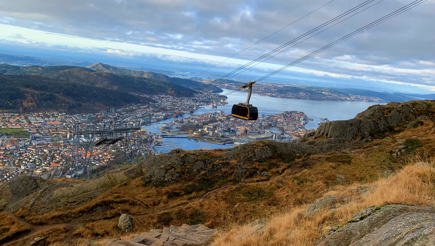 Ulriksbanen-autumn-Bergen