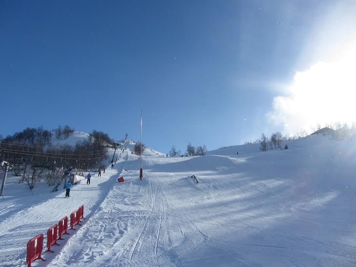 Ljosland skisenter, park.