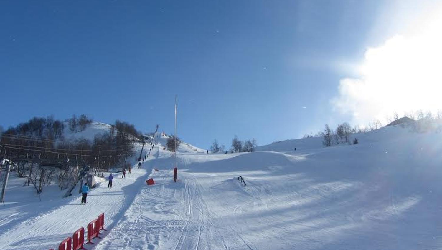 Ljosland skisenter, park.