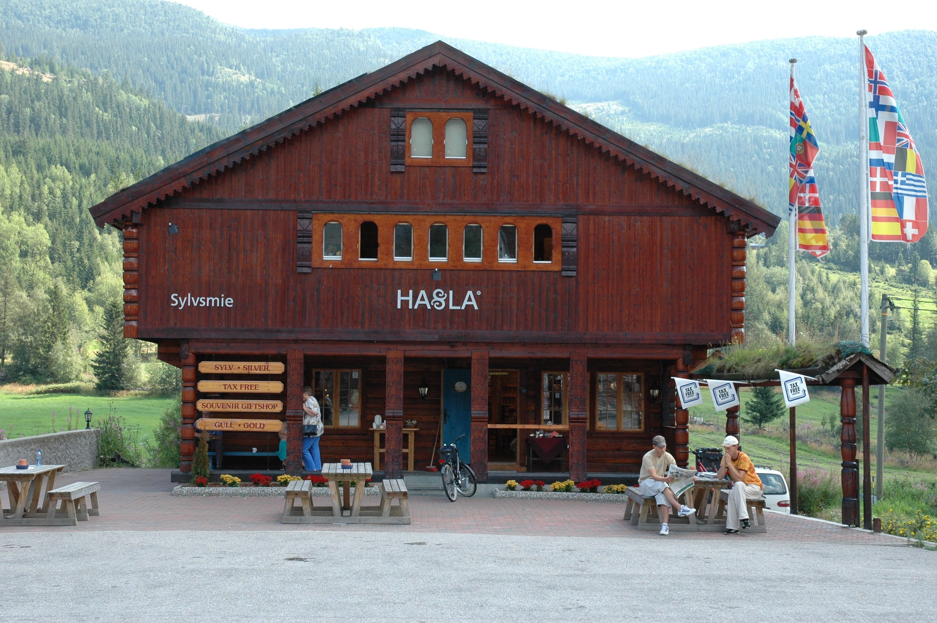 Hasla eksteriør