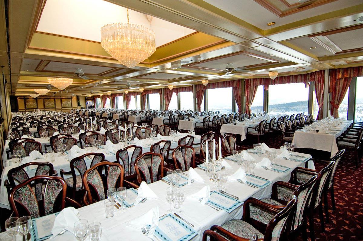 Storefjell Resort Hotel has a nice restaurant 