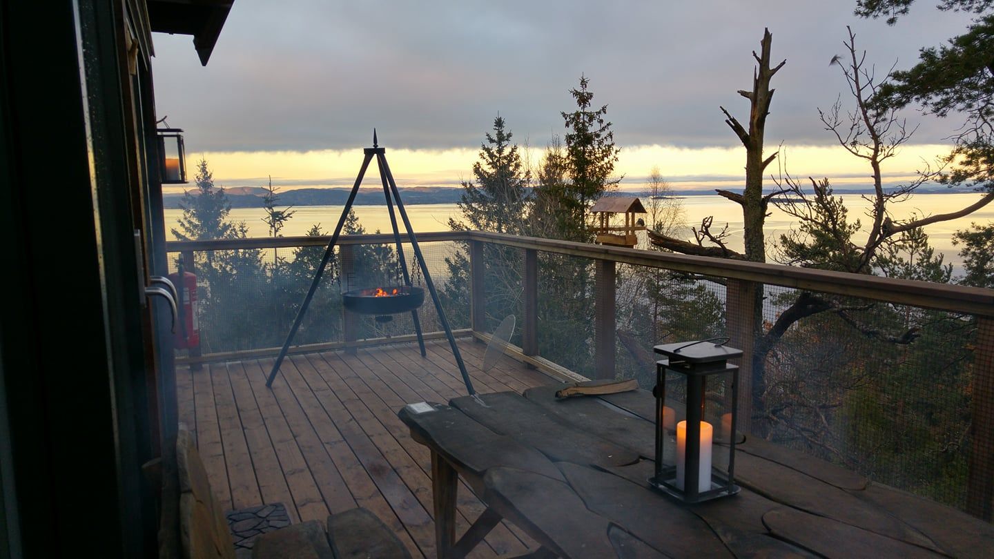The outdoor space