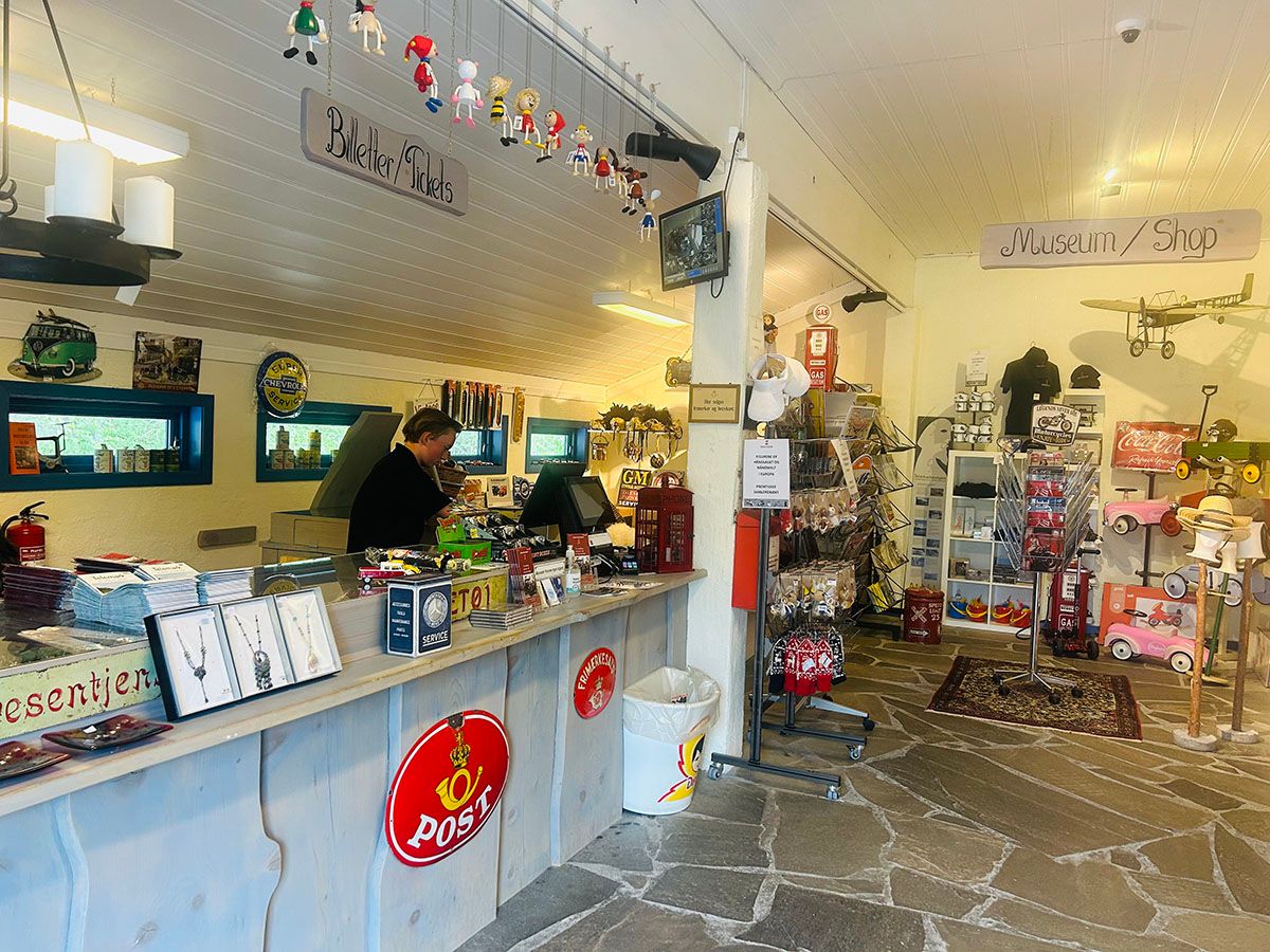 butikk på Z-Museum