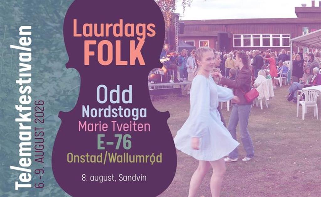 plakat til "Telemarkfestivalen 2026"