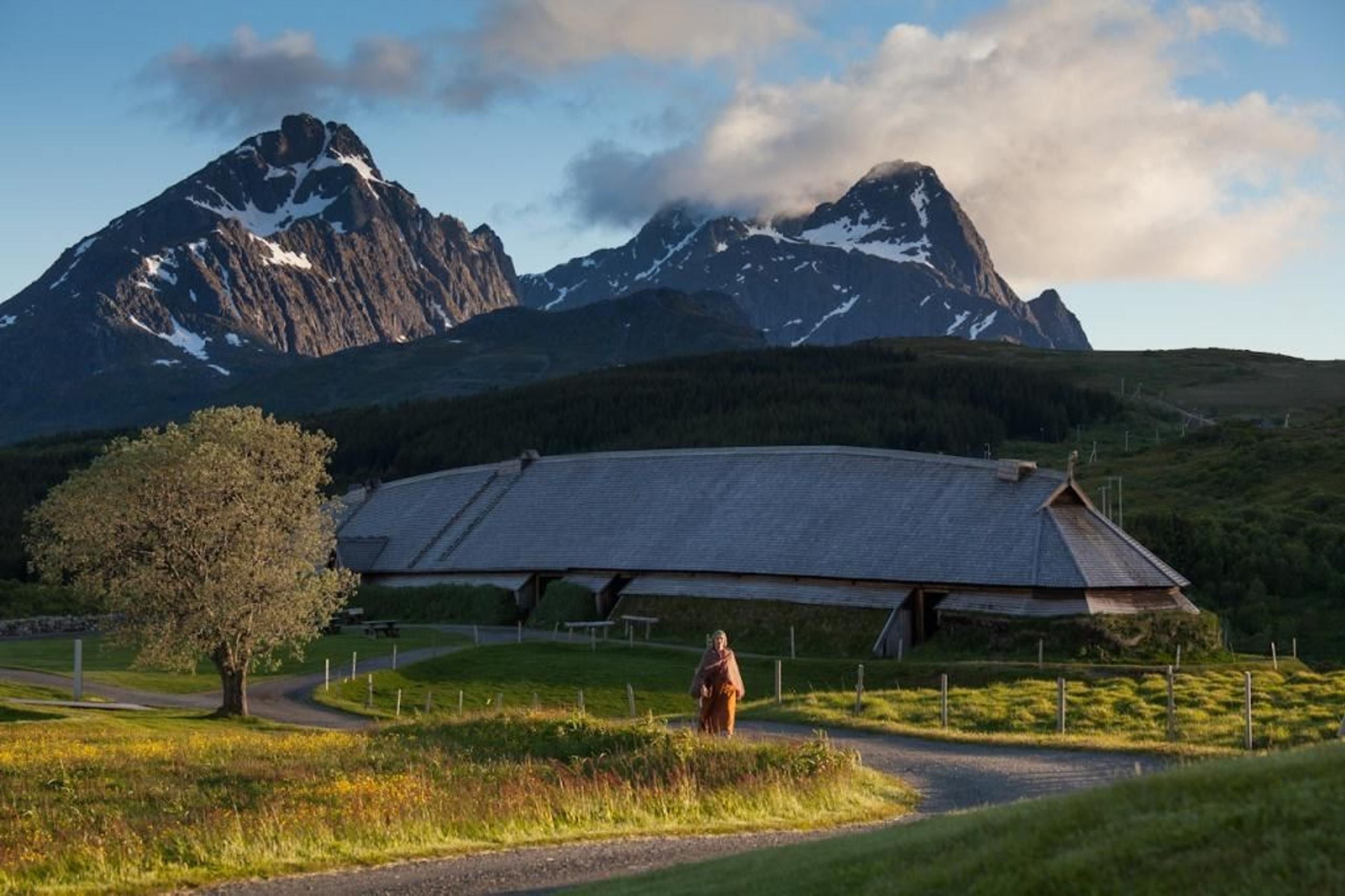 Enjoy lambsoup at Lofotr Viking Museum