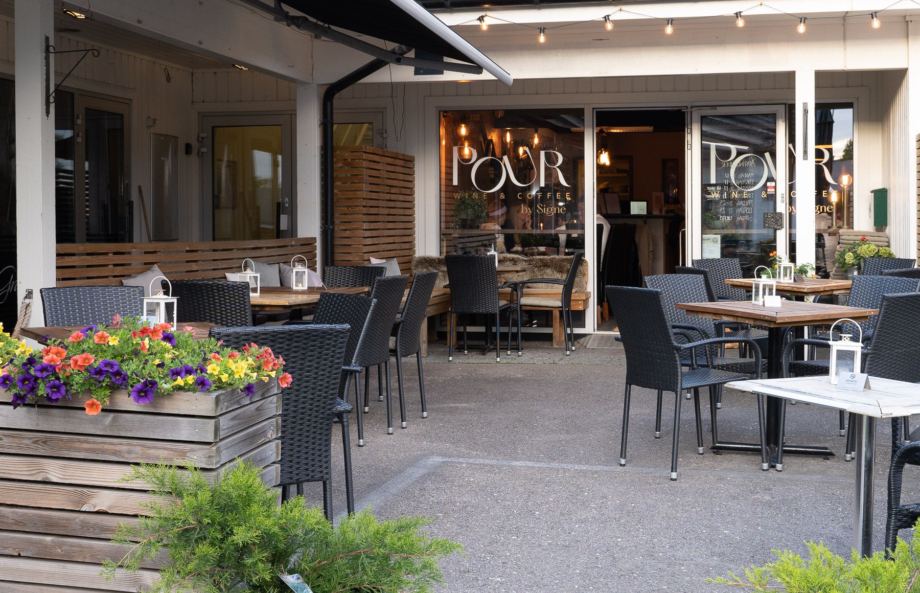 Outside area