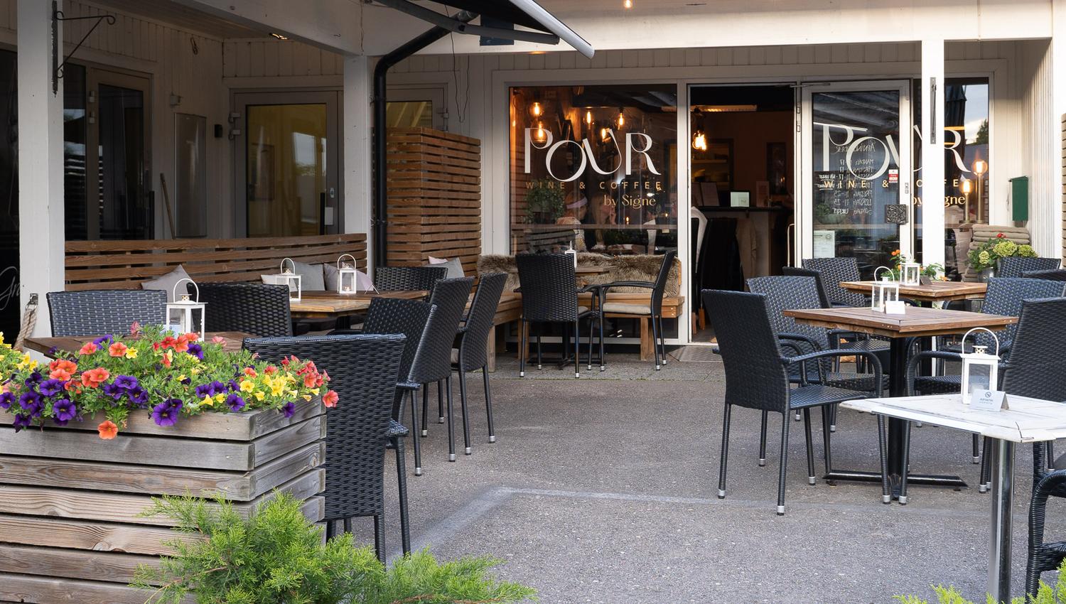 Outside area