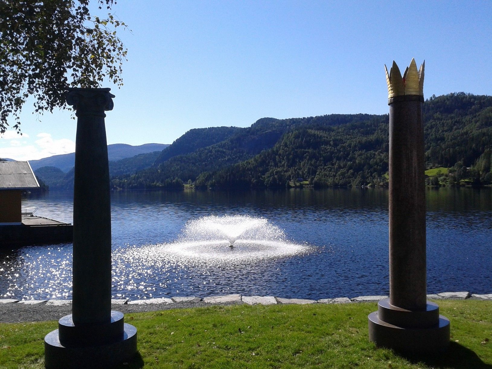 Sculptures in the park