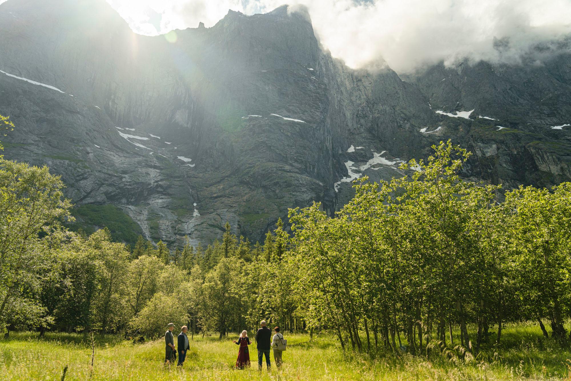 Guided Viking tour with Horgheim ved Trollveggen