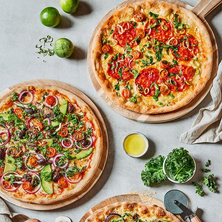 Italian pizzas are also available