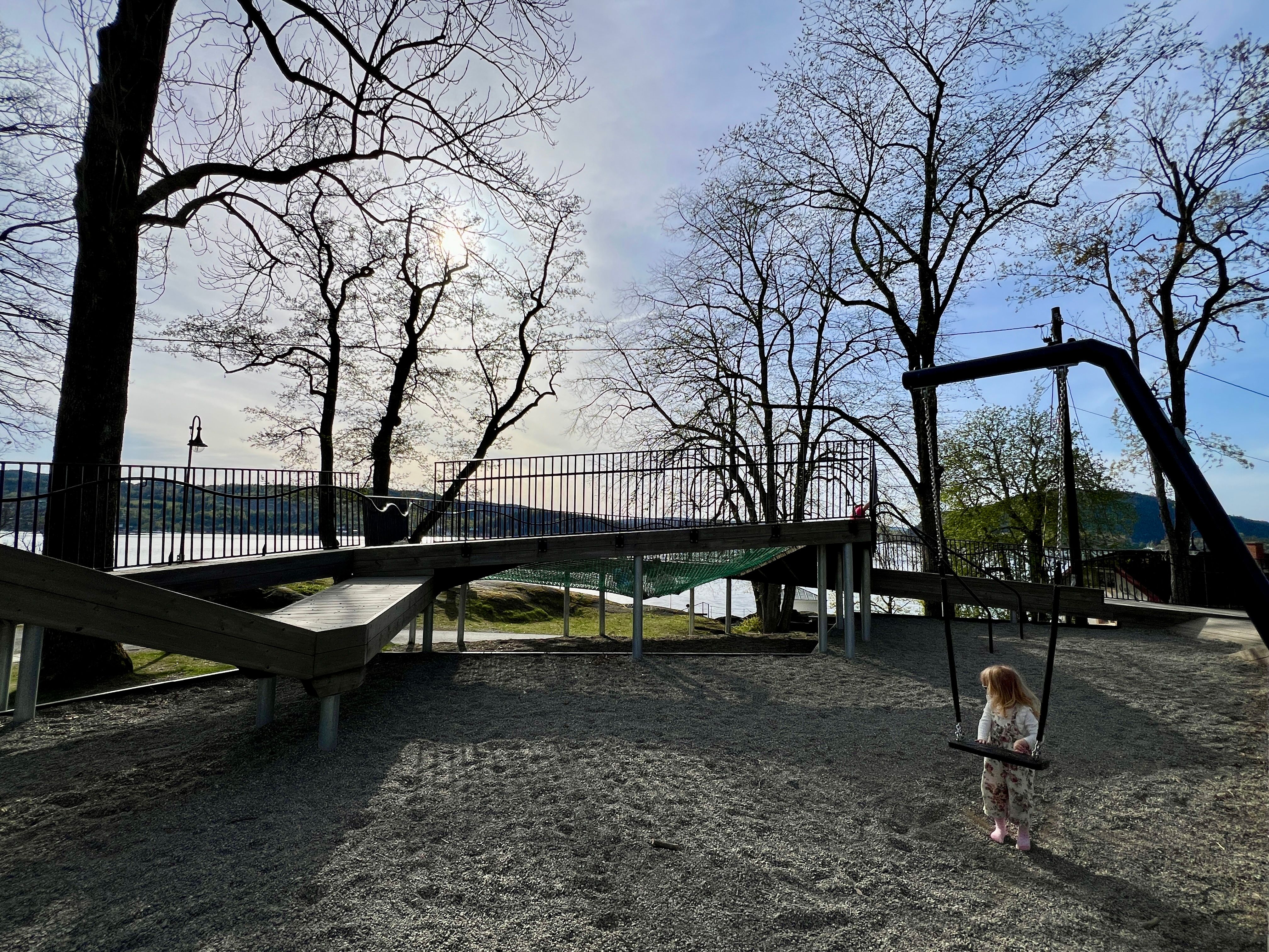 Lekeplassen i Badeparken