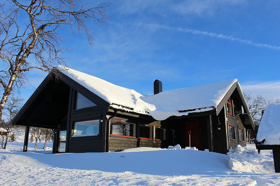 Vinter på hytta