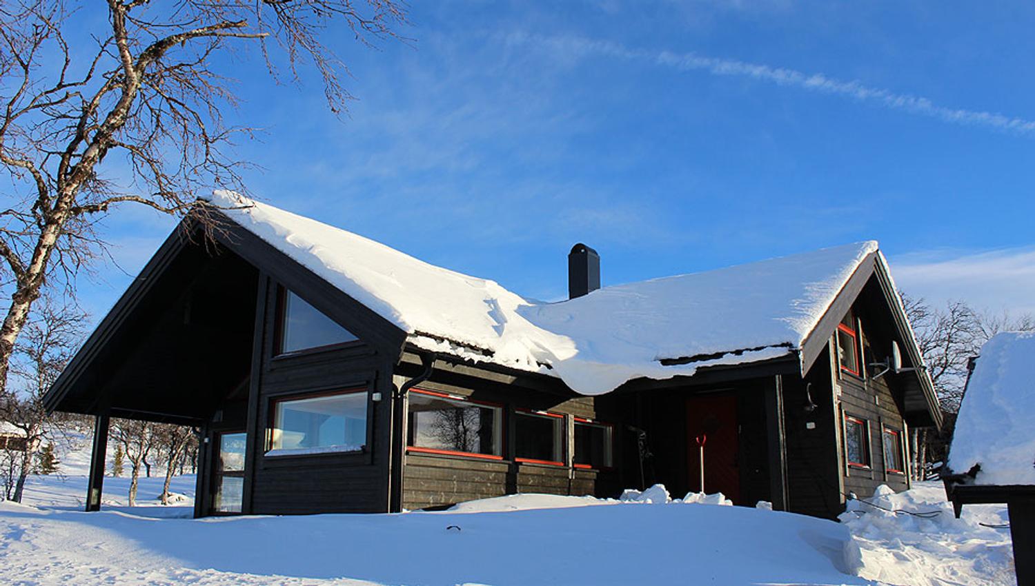 Vinter på hytta