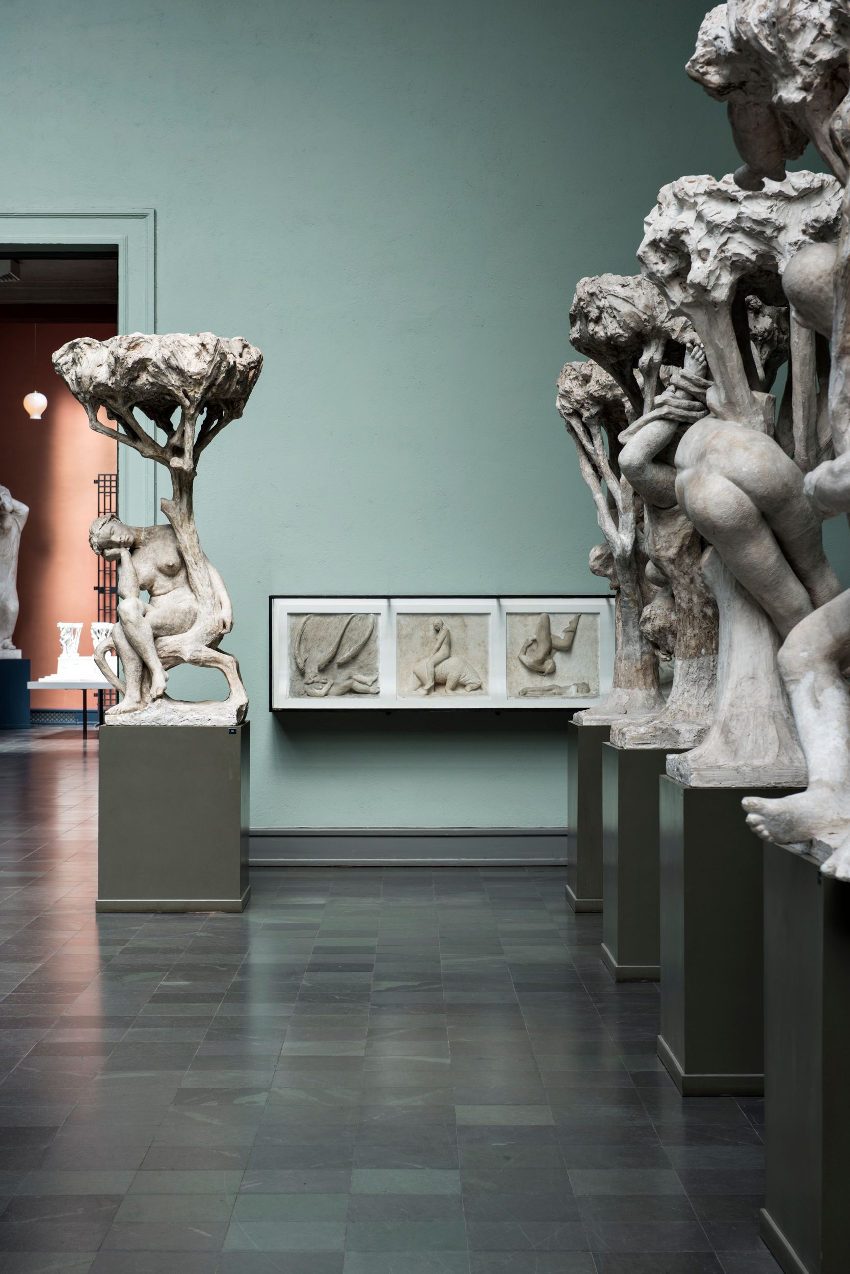 Statues from the fountain