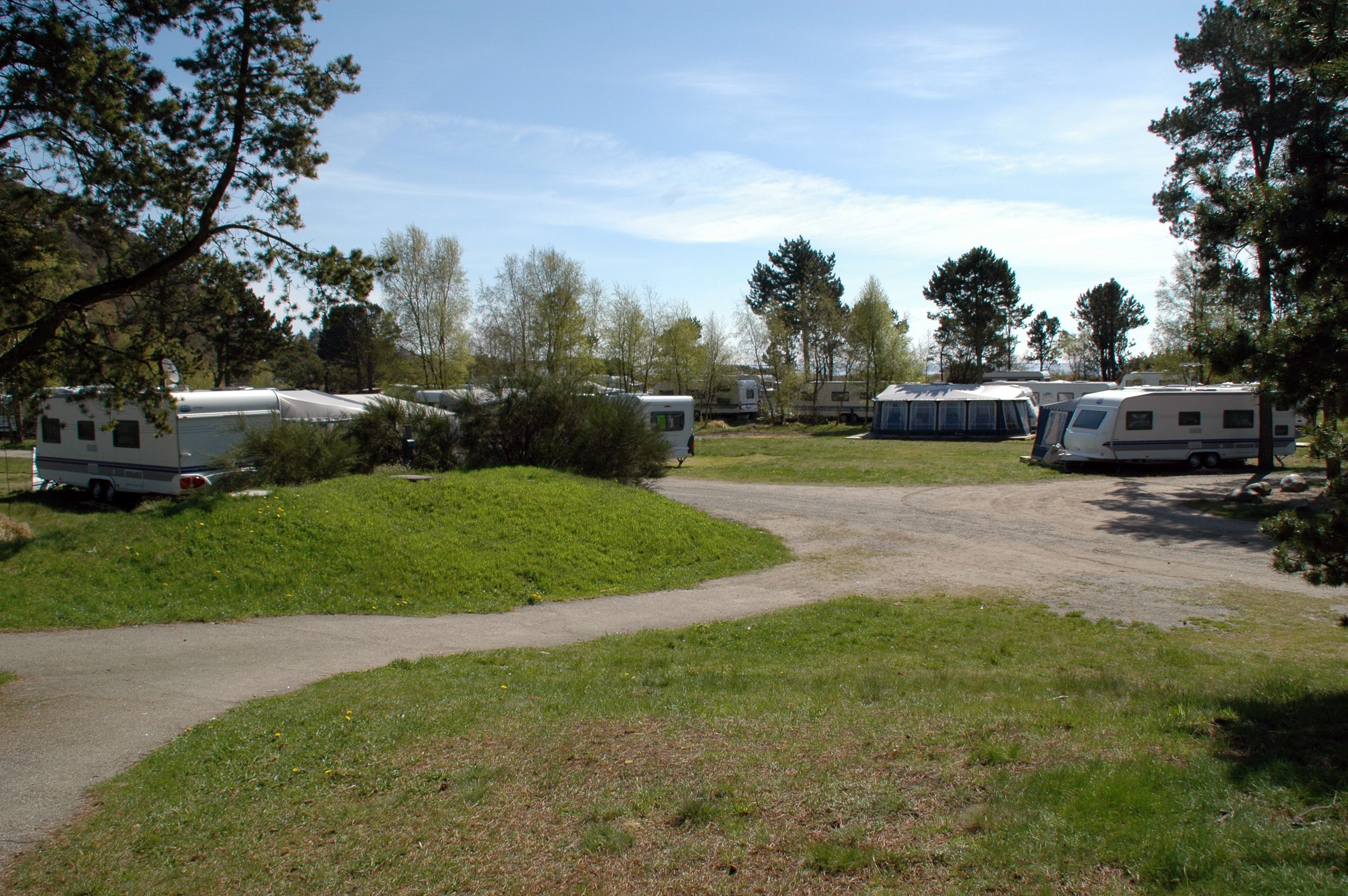 Lomsesanden camping campingvogner