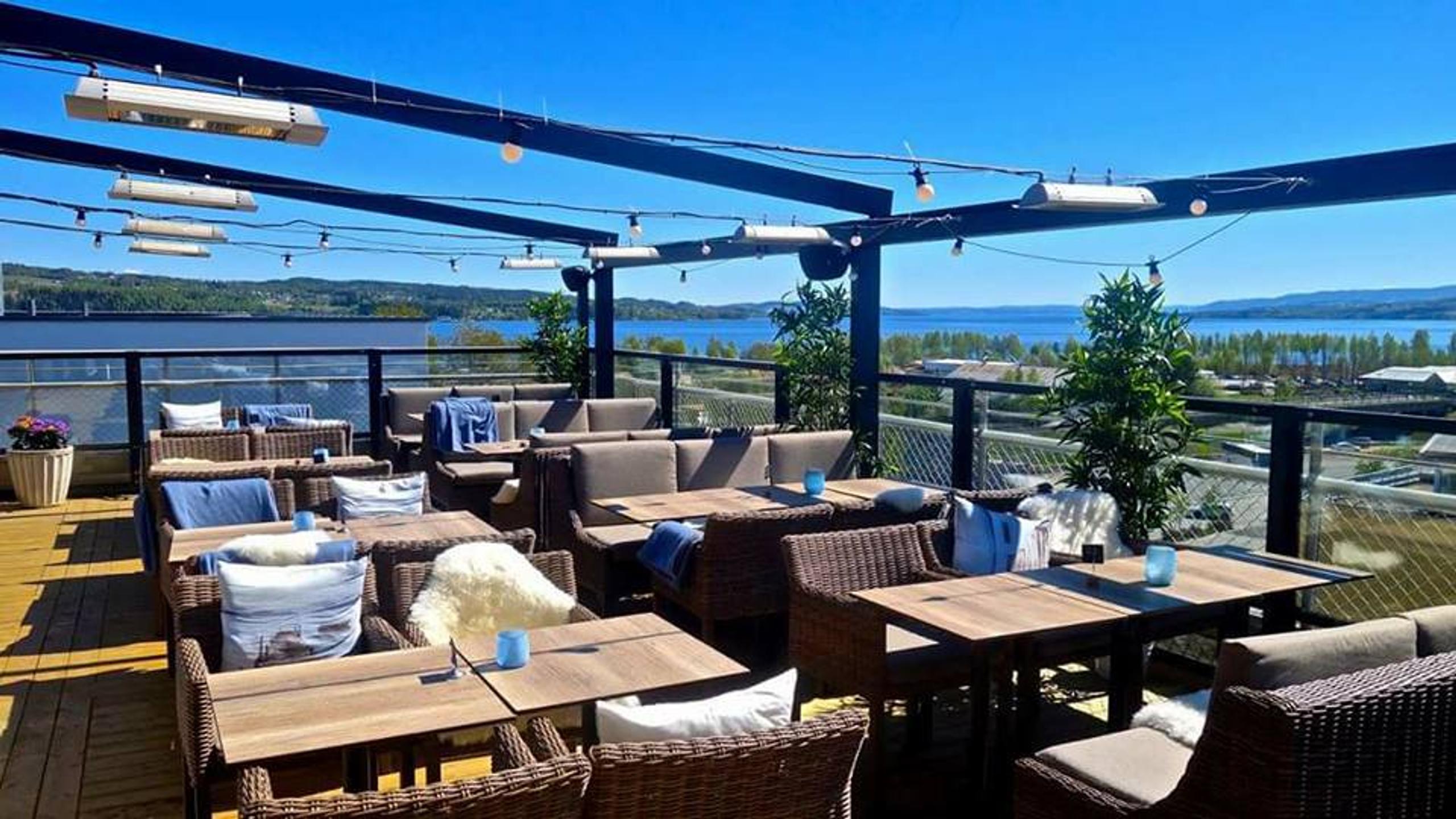 Quality Hotel Strand, Pi taket, fin utsikt, Gjøvik, Innlandet