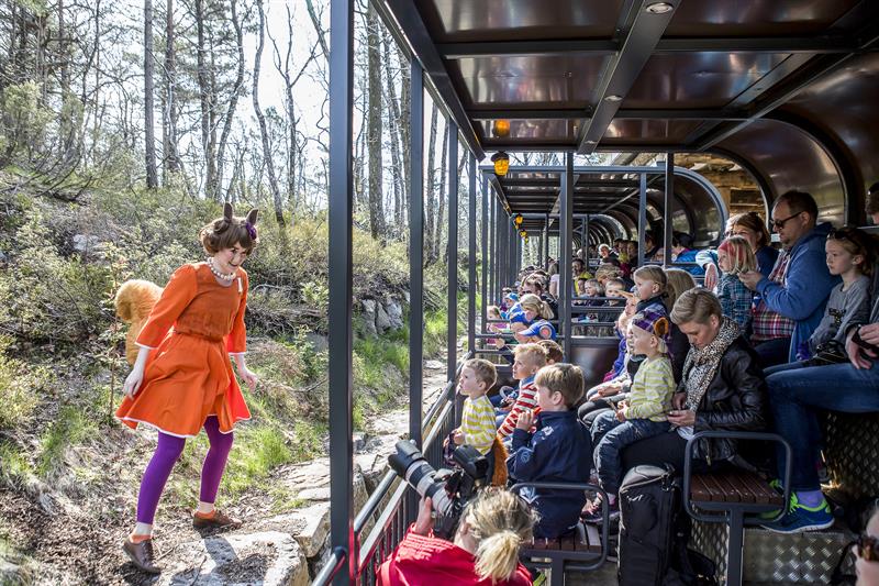 Train theater in Hakkebakkeskogen