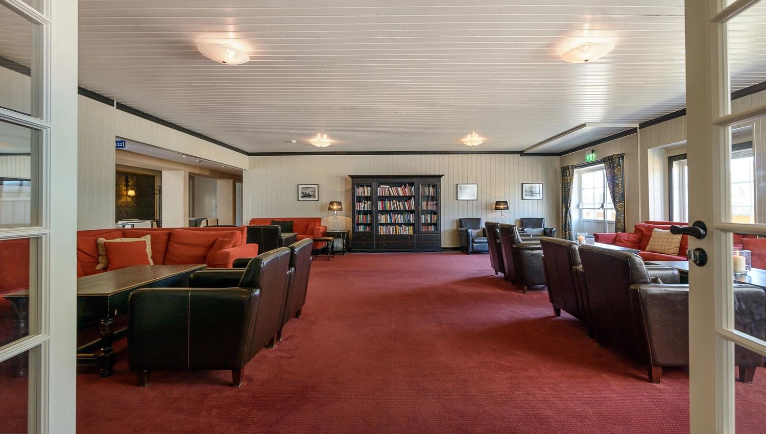 Living room Library