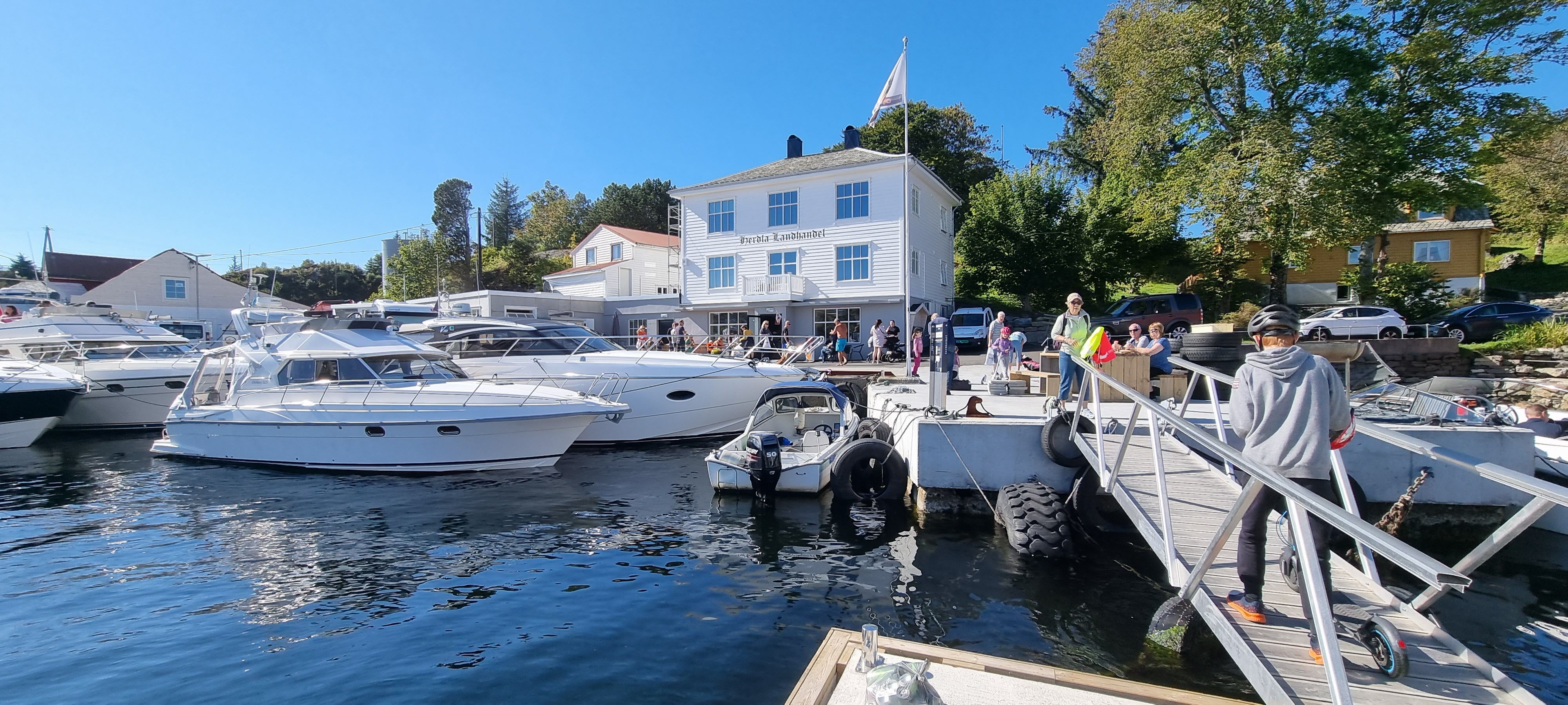 Herdla harbour