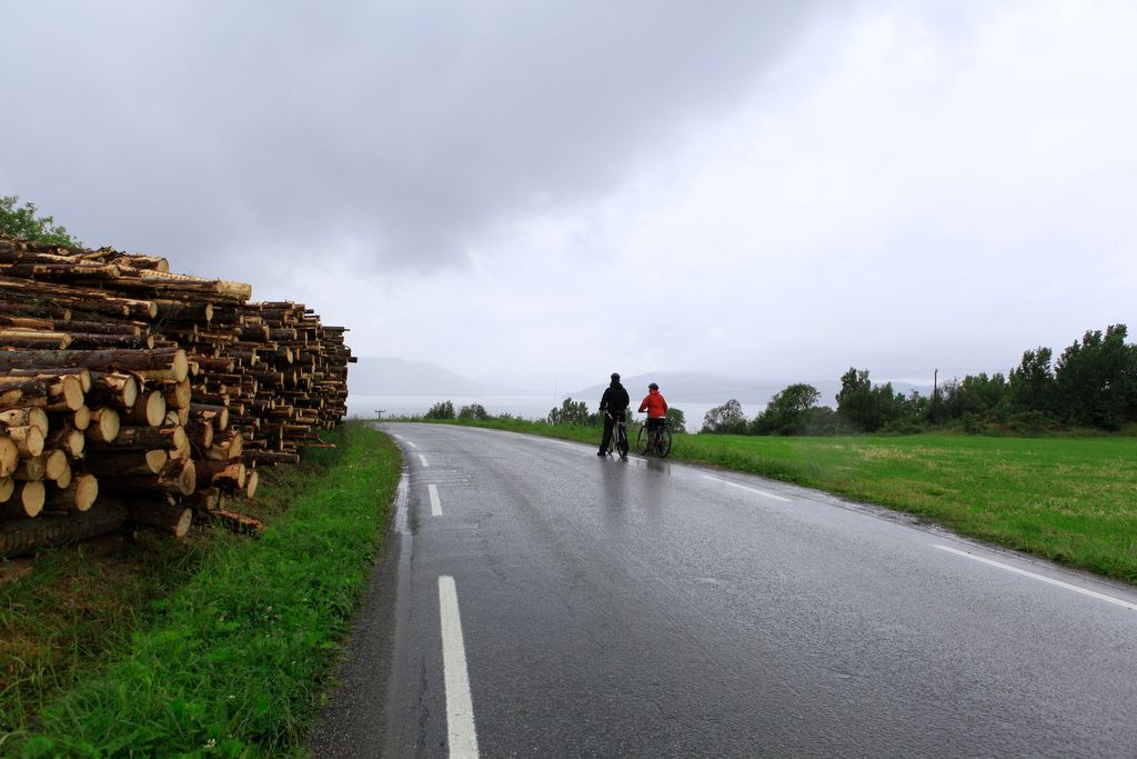 Sykkeltur Ytterøy Rundt. Kan fint sykles i overskyet vær også.