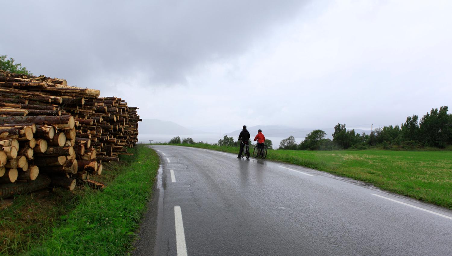 Sykkeltur Ytterøy Rundt. Kan fint sykles i overskyet vær også.