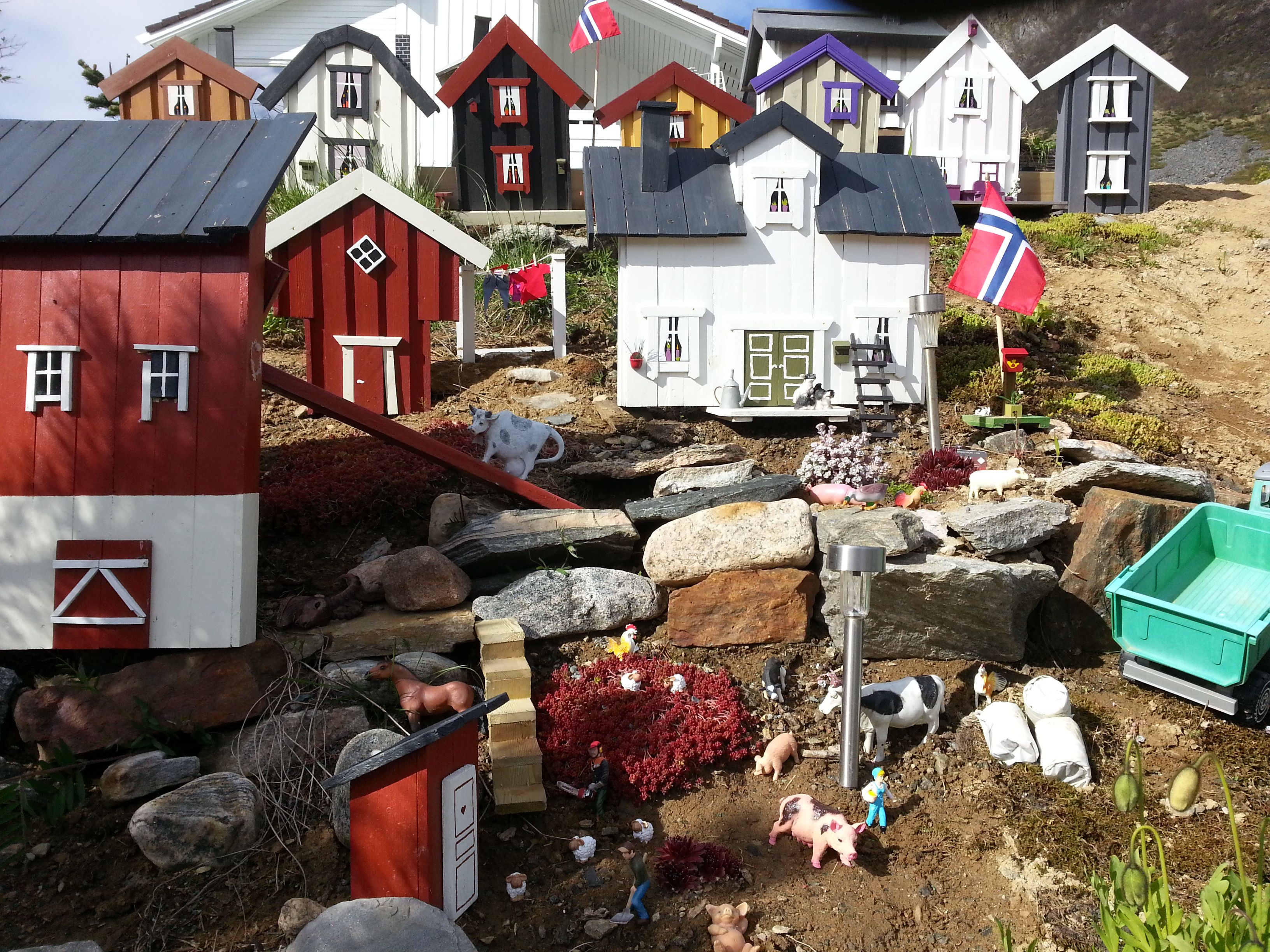 Gården og dyra