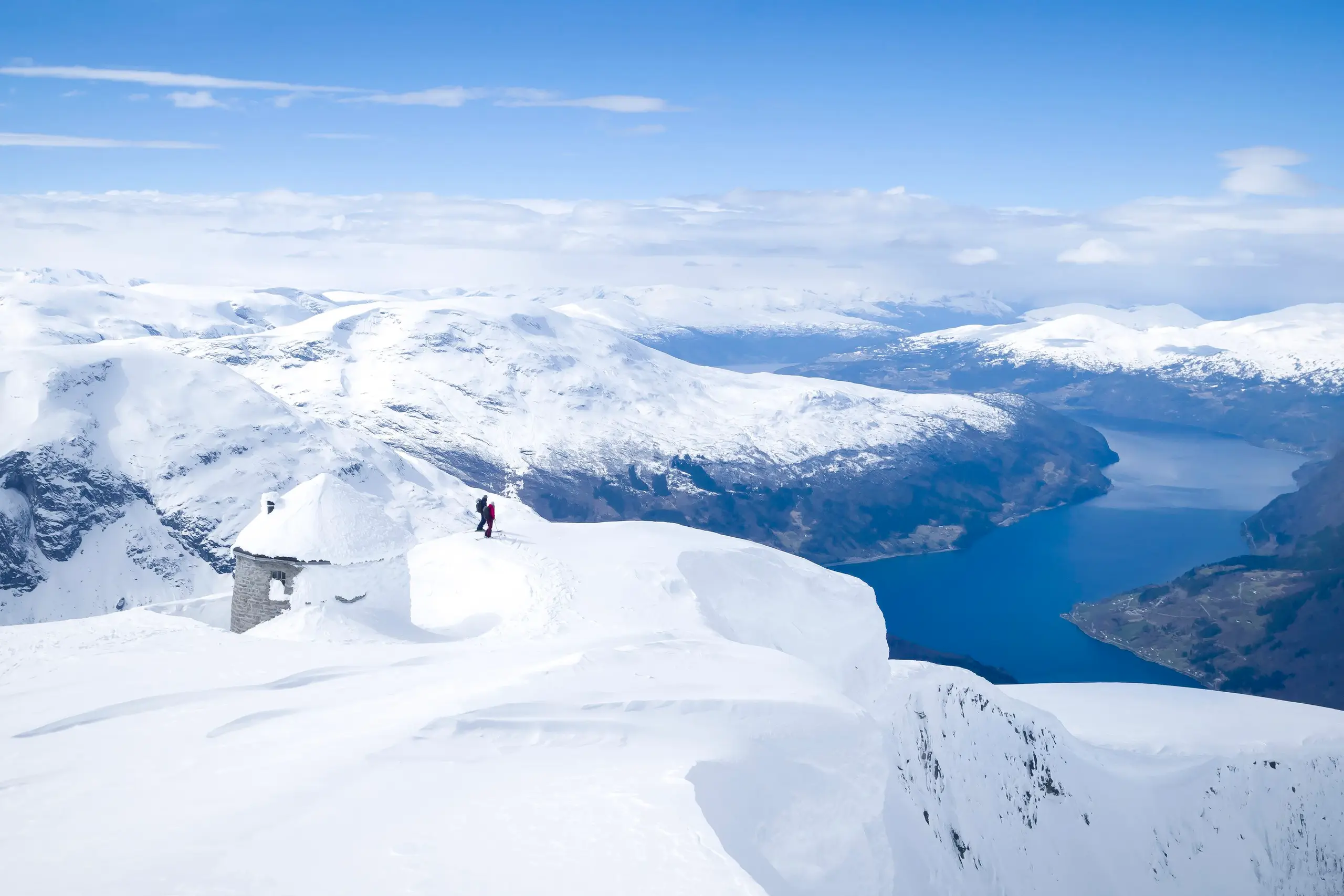 Summit to Skåla