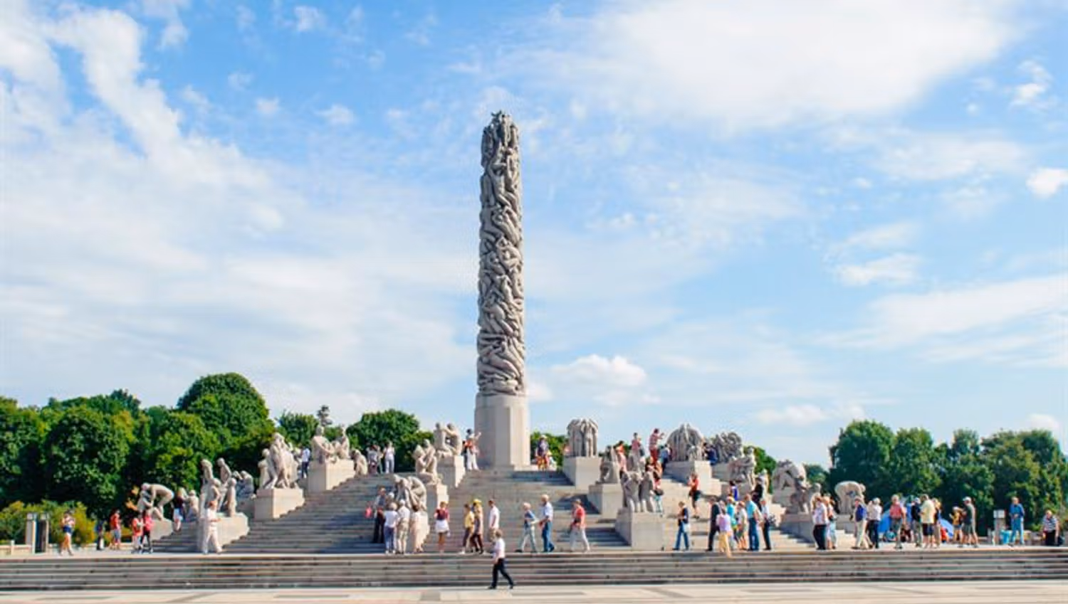 The Monolith in the Vigeland Sculpture Park.