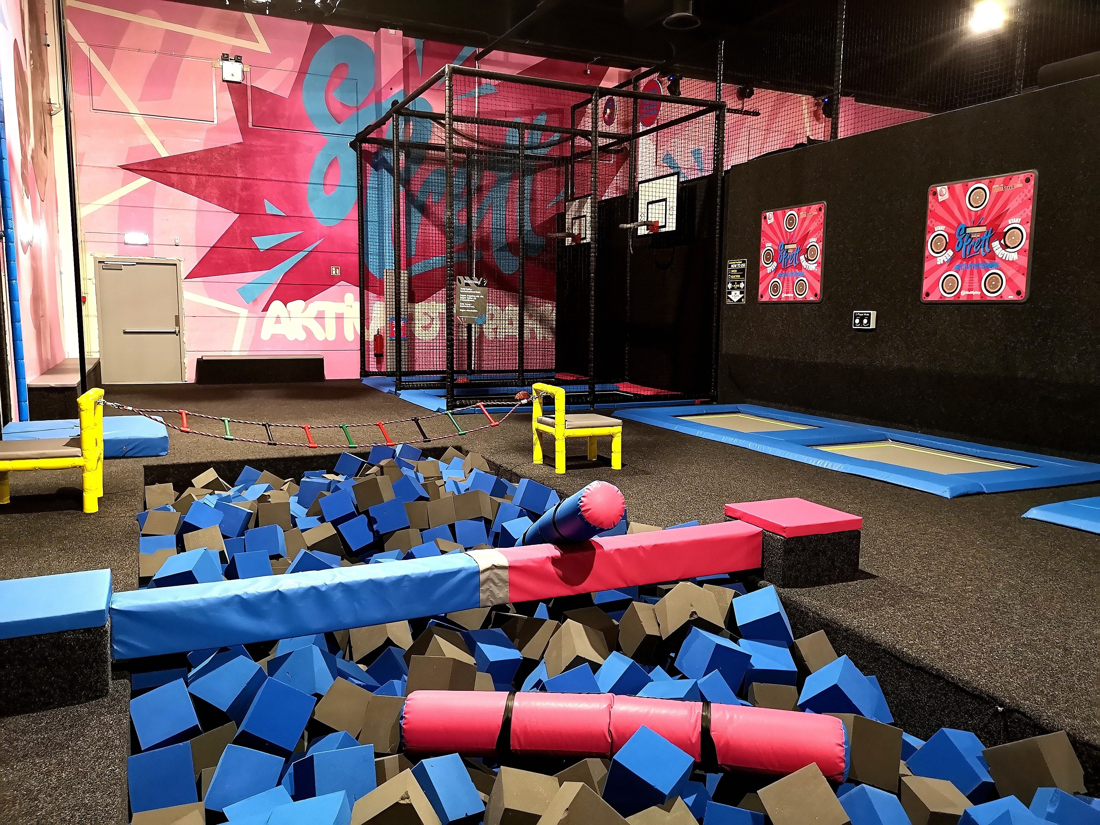 foam rubber pit