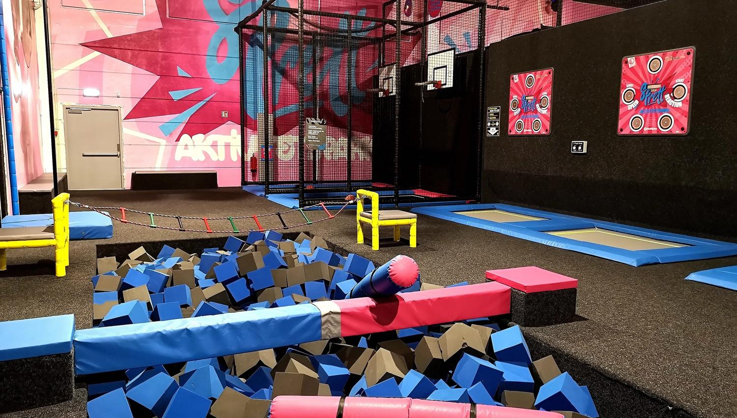 foam rubber pit