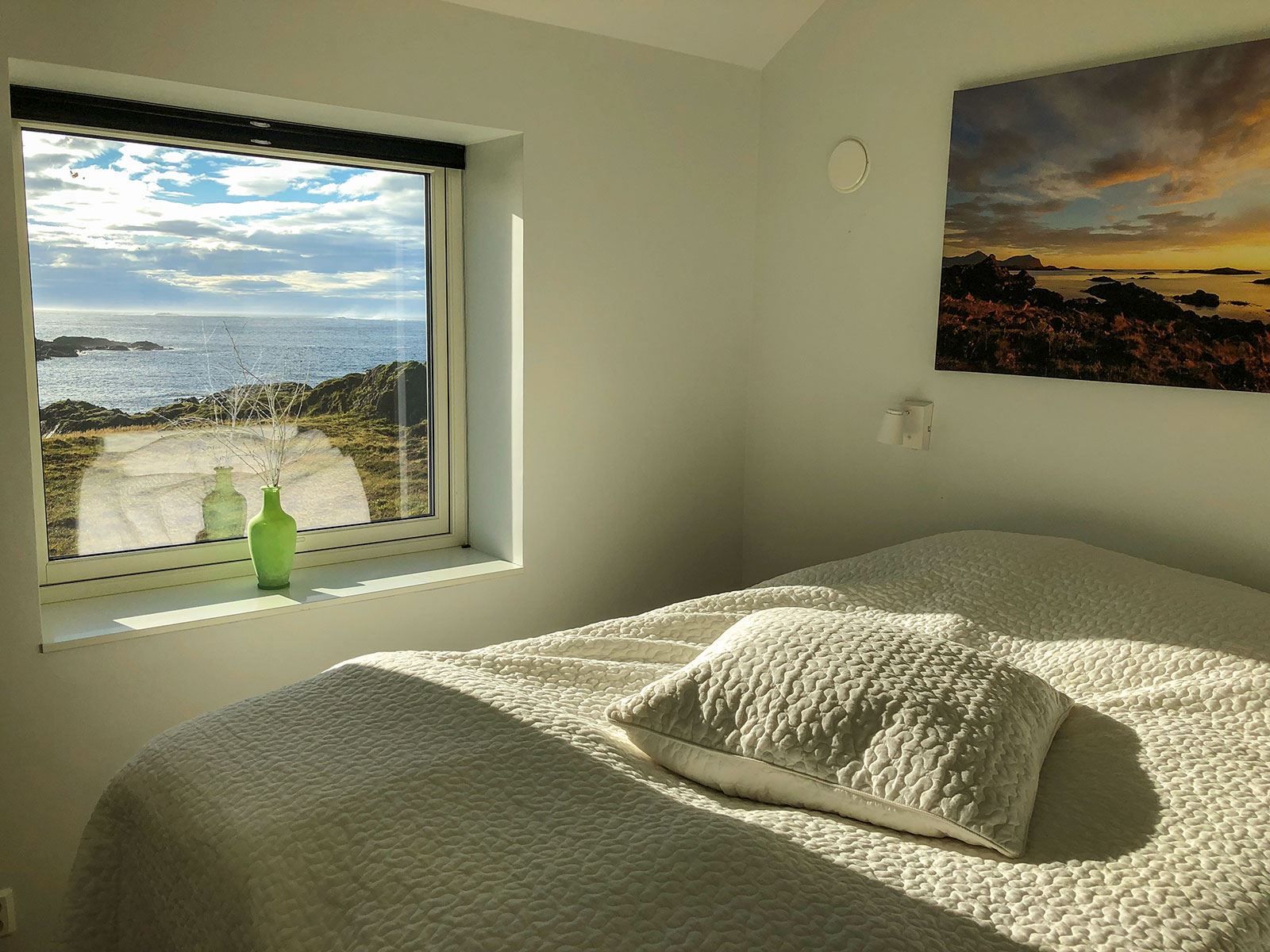 Bedroom in the house on Skåltofta