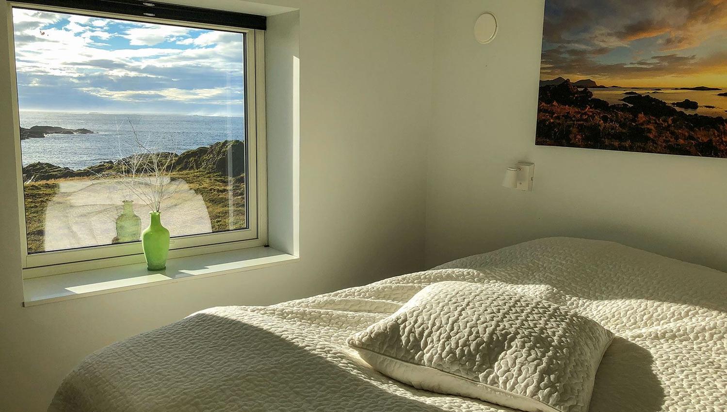 Bedroom in the house on Skåltofta