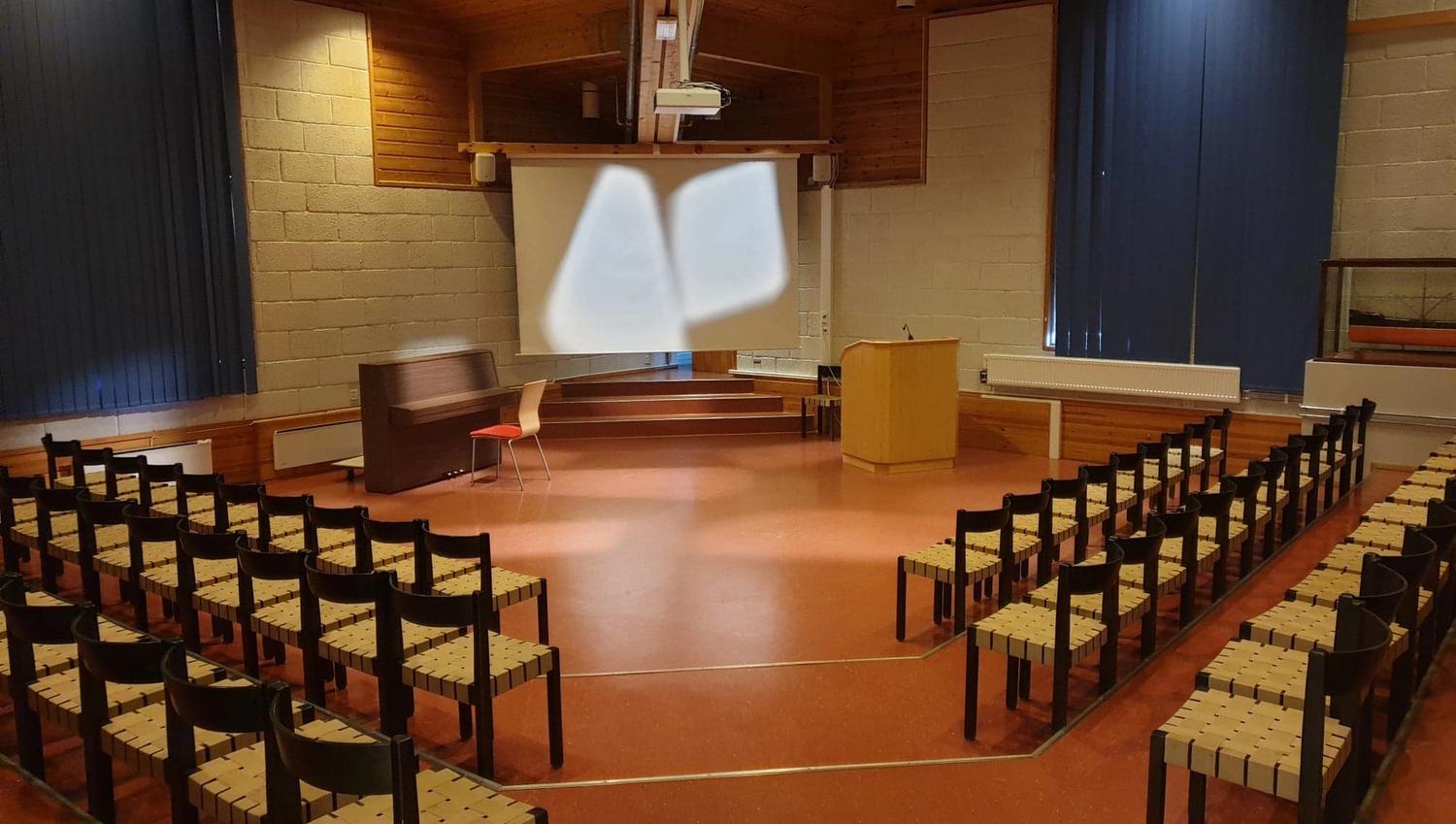 auditoriet Mollestad på KUBEN i Arendal