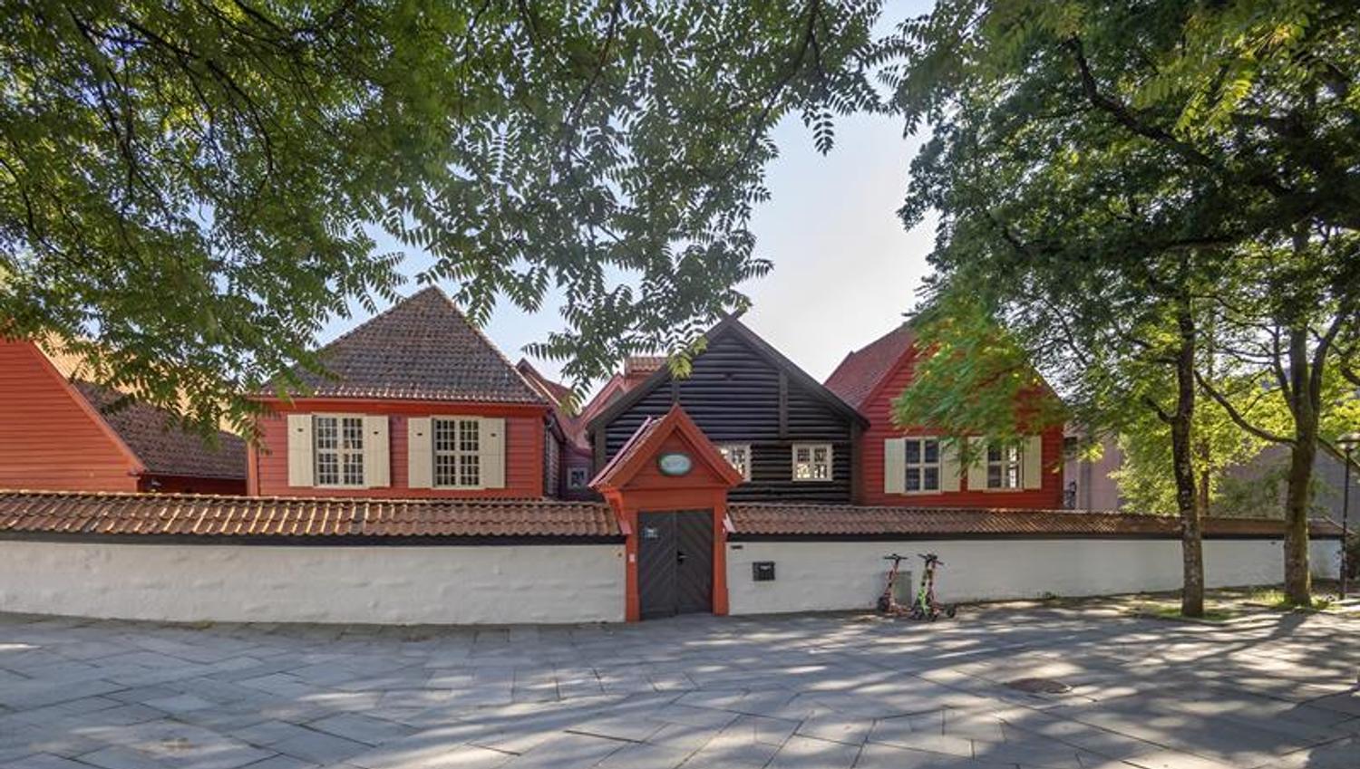 Inngang til Det Hanseatiske Museum og Schøtstuene