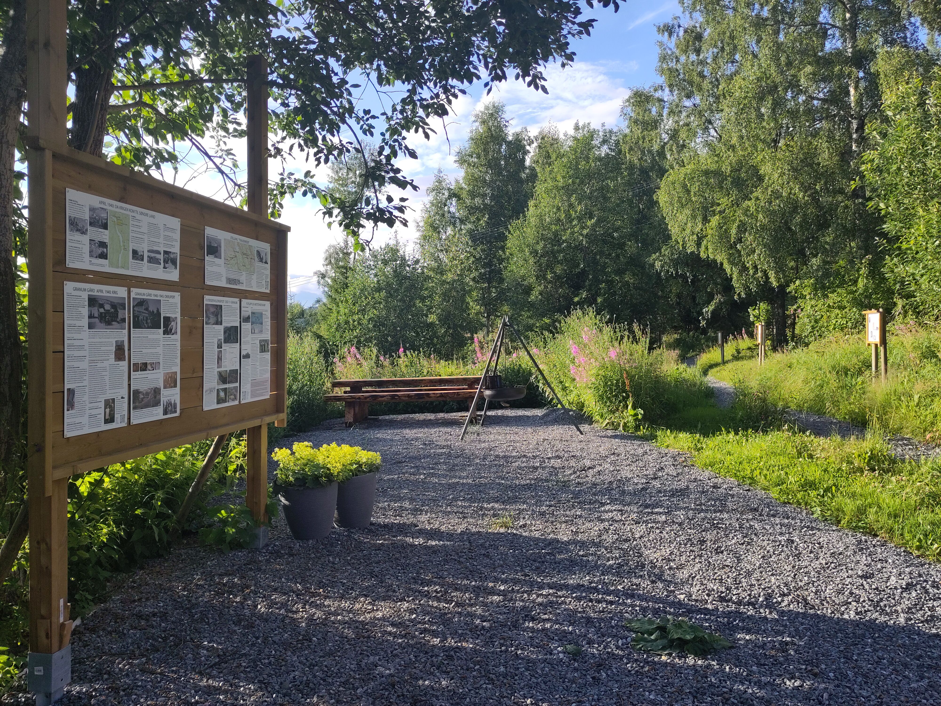 Krigsminne Granum gård