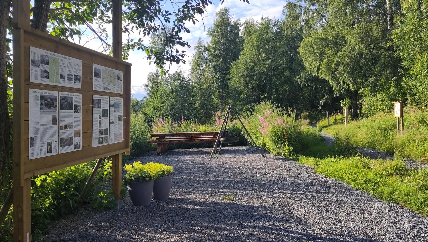 Krigsminne Granum gård
