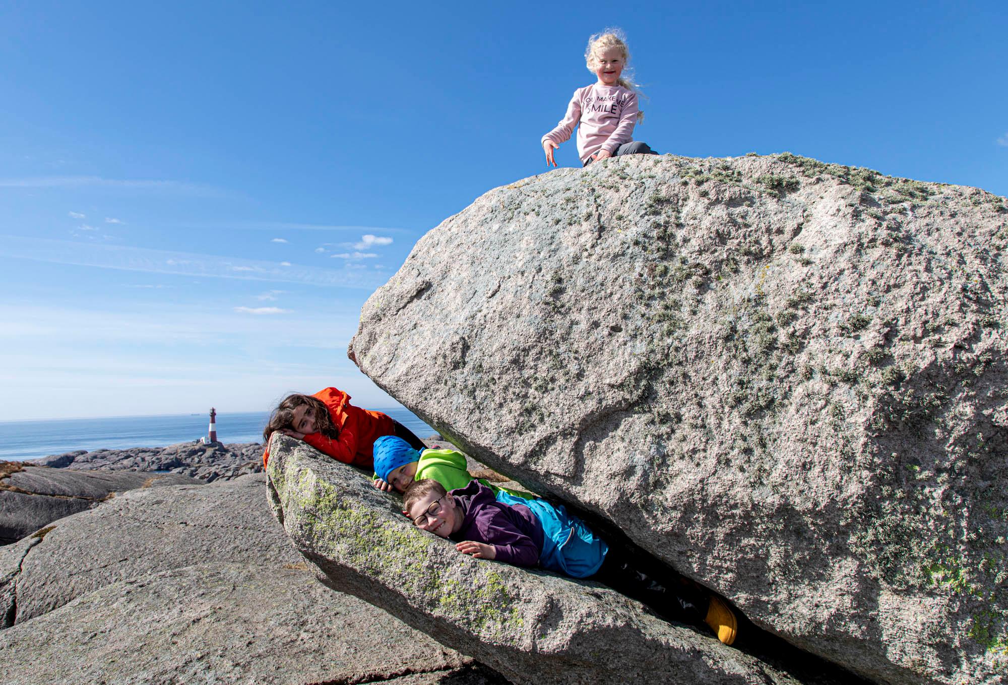 Pac-Man or the whale's jaw at Eigerøy
