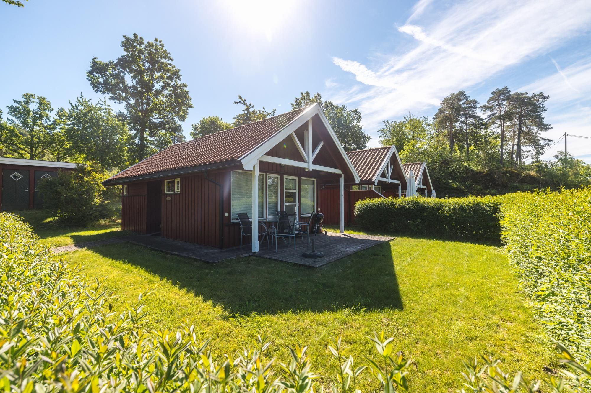The Løvhytte cabins