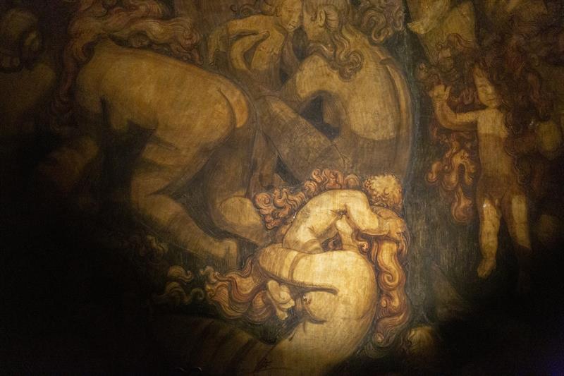 Detail of frescoe.