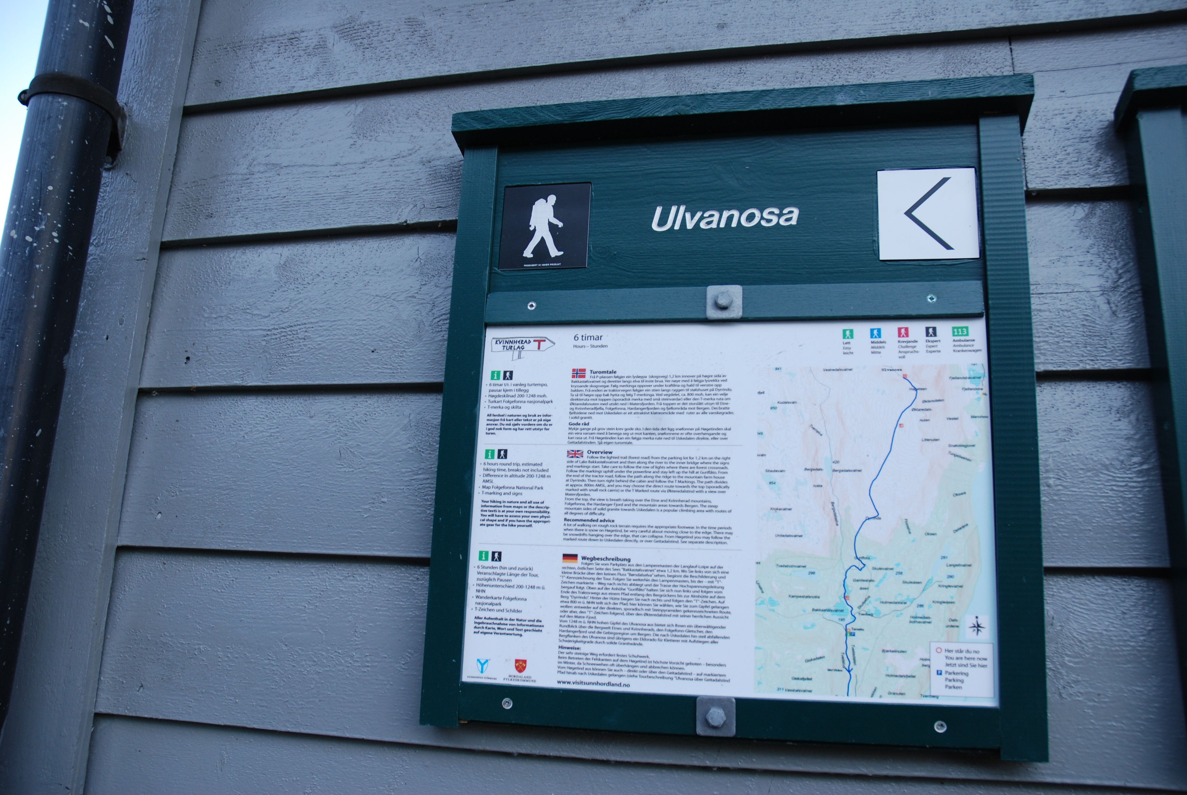 Hike to Ulvanosa from Utåker