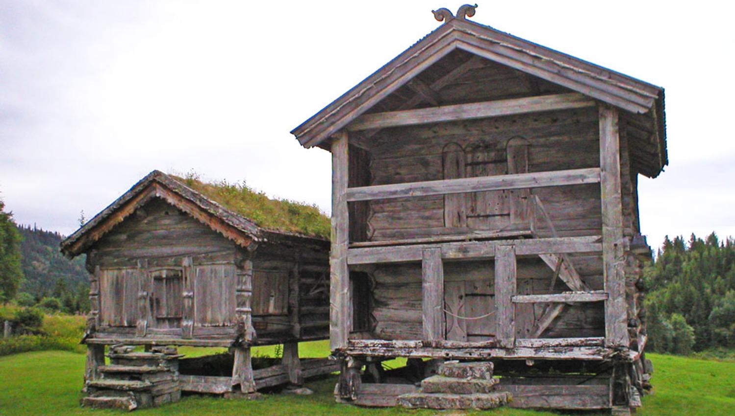 stabbur på Vest-Telemark Museum