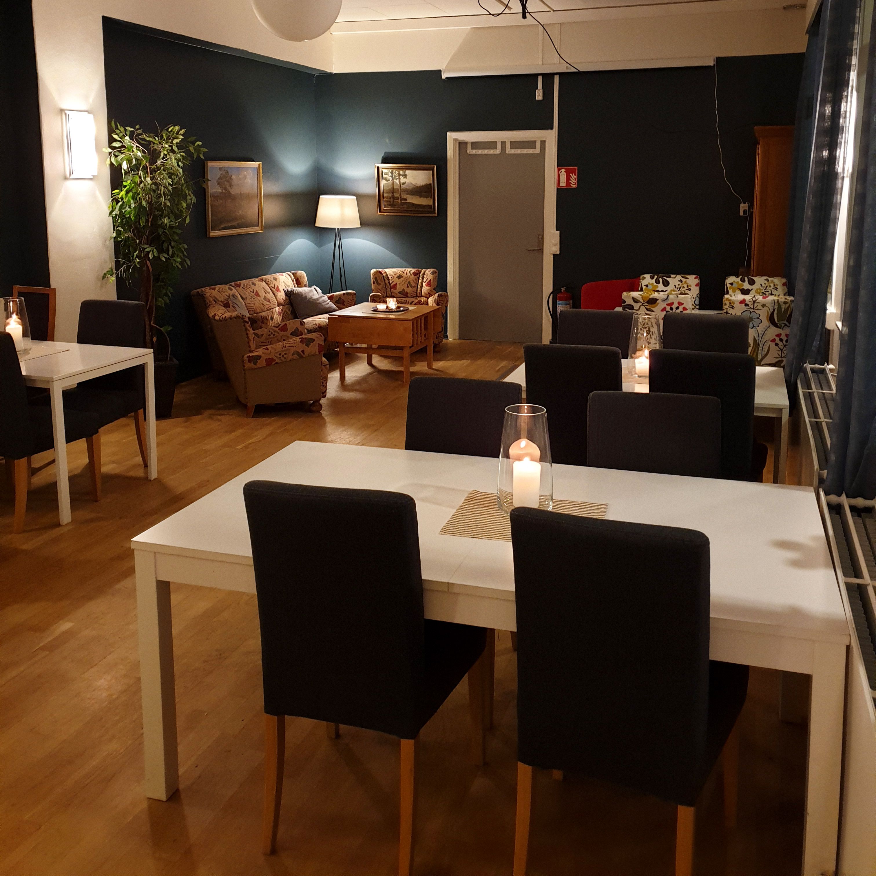 Kafe/restaurant/bar/pub hos Malm Hotell i Steinkjer kommune